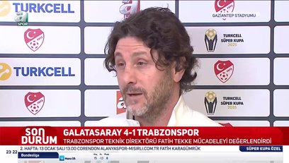 >Fatih Tekke'den maç sonu transfer açıklaması!