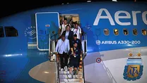 Arjantin Dünya Kupası'nı ülkesinde böyle kutladı!