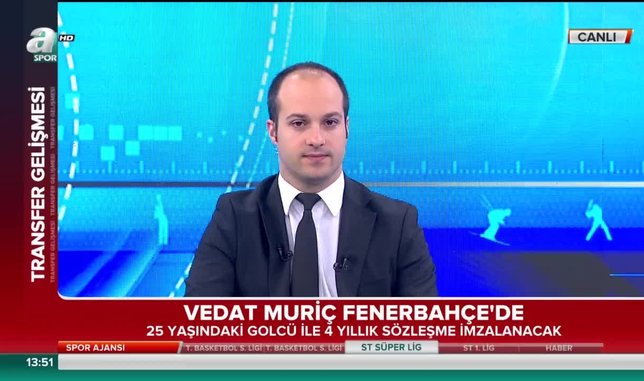 Vedat Muriç Fenerbahçe'de!