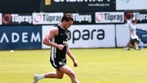 Beşiktaş’ta Vlahovic ilk antrenmanına çıktı!