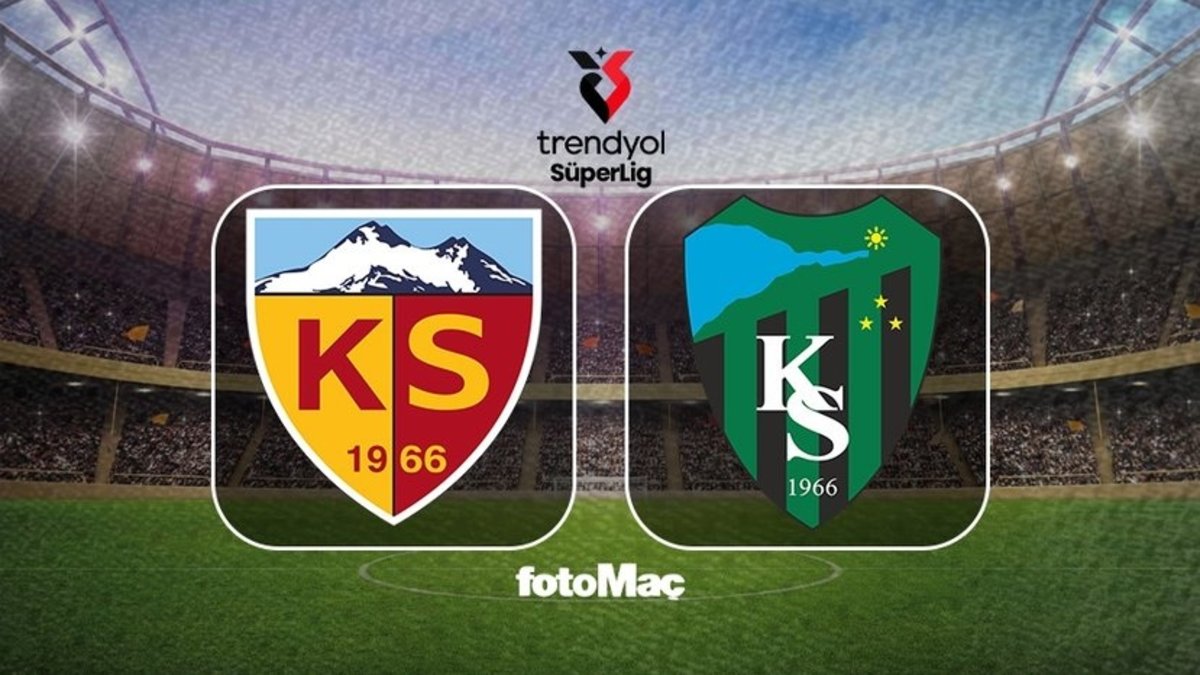 Zecorner Kayserispor-Kocaelispor maçı CANLI (Trendyol Süper Lig)