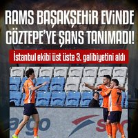 RAMS Başakşehir evinde Göztepe'ye şans tanımadı!