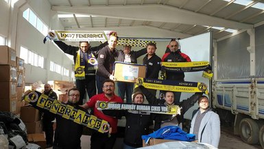 Yardımlar teslim edildi