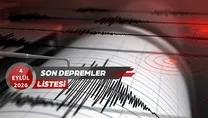 SON DAKİKA DEPREM | 4 Eylül