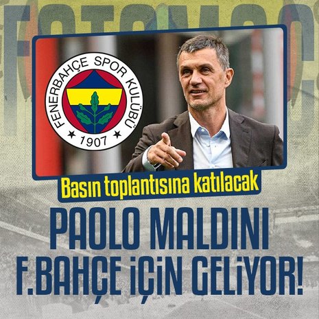 Paolo Maldini, Fenerbahçe için geliyor!