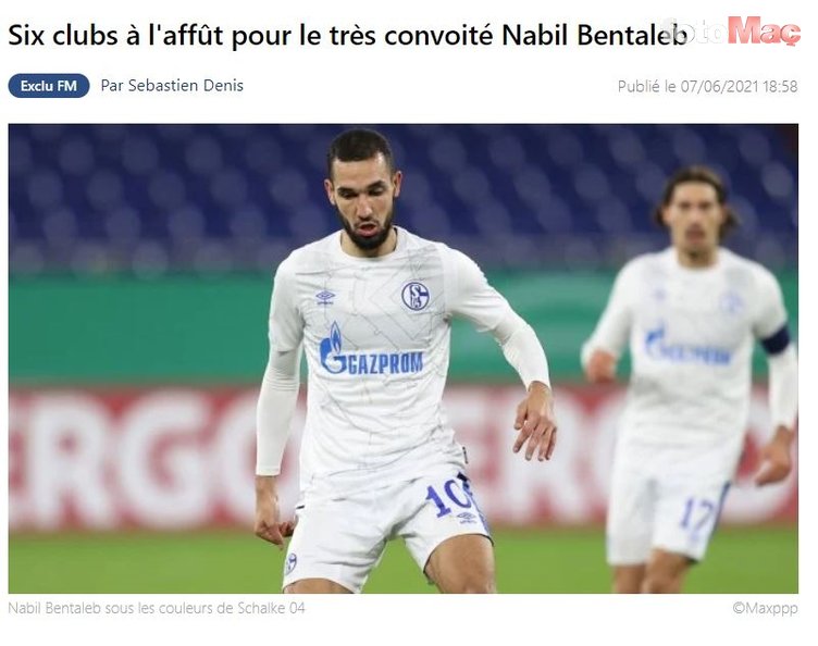 Son dakika transfer haberi: Fransızlar yazdı! Süper Lig devleri Nabil Bentaleb'in peşinde
