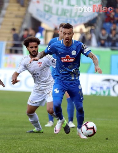 Çaykur Rizespor - Sivasspor maçından kareler
