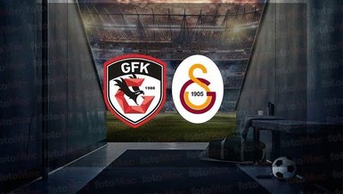 GAZİANTEP GALATASARAY MAÇI İZLE | Gaziantep FK - Galatasaray maçı ilk 11'leri belli oldu!