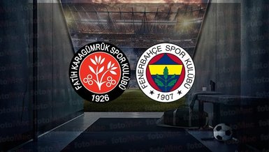 FATİH KARAGÜMRÜK FENERBAHÇE CANLI MAÇ İZLE 📺 | Fatih Karagümrük - Fenerbahçe maçı hangi kanalda? Saat kaçta?