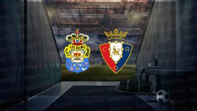 Las Palmas - Osasuna maçı ne zaman? Saat kaçta ve hangi kanalda canlı yayınlanacak? | İspanya La Liga