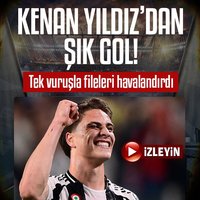 Kenan Yıldız'dan şık gol!