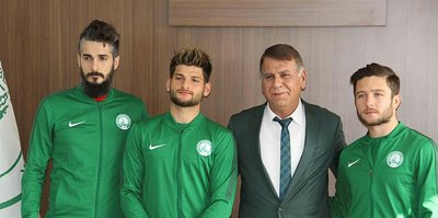 Sivas Belediyespor 3 futbolcuyla sözleşme imzaladı