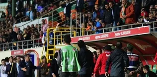 Tribünlerde büyük coşku