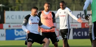 Quaresma ve Gökhan salonda çalıştı
