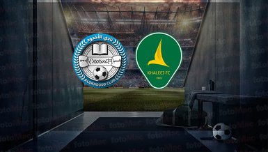 Al Akhdood - AL Khaleej maçı ne zaman? Saat kaçta? Hangi kanalda canlı yayınlanacak? | Suudi Arabistan Pro Lig