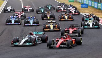 F1'de 2025 yılı takvimi belli oldu