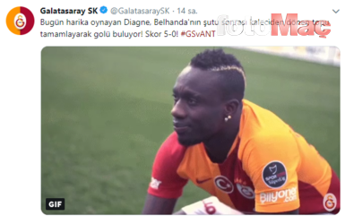 Galatasaray taraftarından Diagne tepkisi!