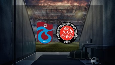 TRABZONSPOR FATİH KARAGÜMRÜK CANLI İZLE 📺 | Trabzonspor - Fatih Karagümrük maçı ne zaman, saat kaçta ve hangi kanalda canlı yayınlanacak?