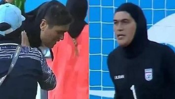 Erkek olduğu iddia edilen İranlı kadın futbolcudan flaş açıklama!