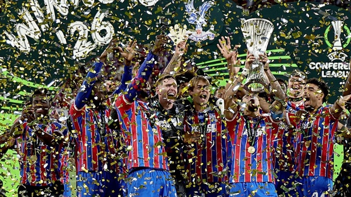 UEFA Konferans Ligi'nde şampiyon Crystal Palace: İşte maçın özeti