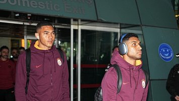 Galatasaray kafilesi Ankara'da!