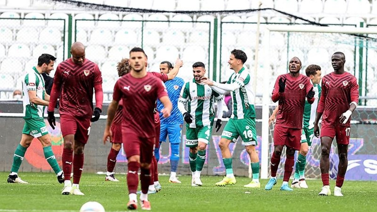 Konyaspor 1-1 Hatayspor (MAÇ SONUCU - ÖZET)