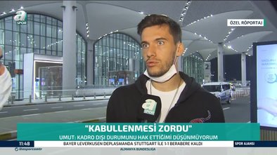 Umut Nayir'den kadro dışı yorumu!