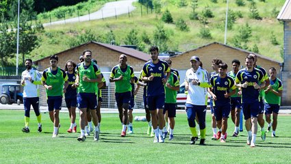 Fenerbahçe'de hazırlıklar sürdü