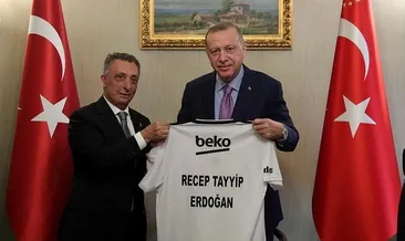 Başkan Erdoğan Ahmet Nur Çebi'yi kabul etti