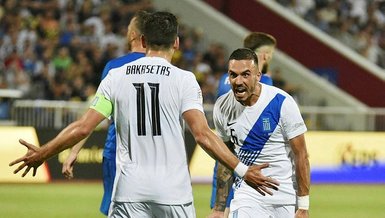 Yunanistan - Güney Kıbrıs maç sonucu: 3-0 (Yunanistan Güney Kıbrıs maç özeti izle) Bakasetas yıldızlaştı