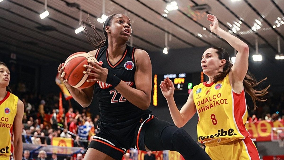 ÇİMSA ÇBK Mersin, deplasmanda Yunanistan temsilcisi Athinaikos Qualco'yu 85-80 yendi