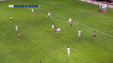Artvin Hopaspor 0-1 Arnavutköy Belediye | MAÇ ÖZETİ