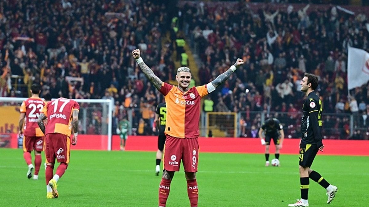 Mauro Icardi Galatasaray tarihine geçti! İşte Hagi'yi geride bırakan golü