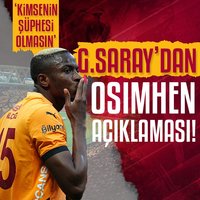 G.Saray'dan Osimhen açıklaması