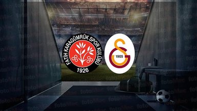 Fatih Karagümrük - Galatasaray maçı CANLI İZLE | Karagümrük G.Saray maçı canlı