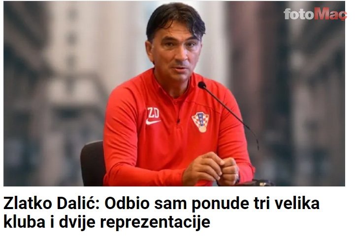 Zlatko Dalic Livakovic'in transferi hakkında konuştu! "Fenerbahçe'yi gitmesi..."