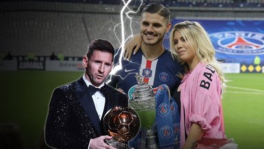 Son dakika spor haberi: Messi'nin Ballon d'Or kutlamasına Wanda Nara ile Icardi davet edilmedi!