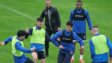 Hatayspor sıkı çalışıyor
