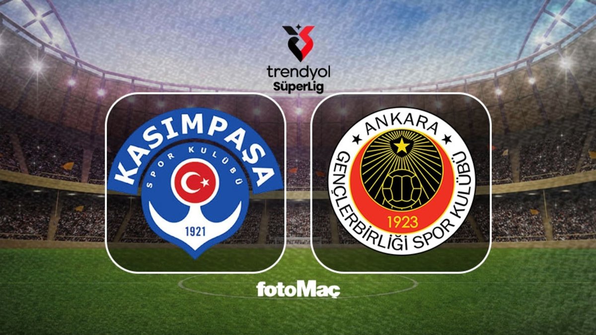 Kasımpaşa-Gençlerbirliği maçı ne zaman, saat kaçta ve hangi kanalda?