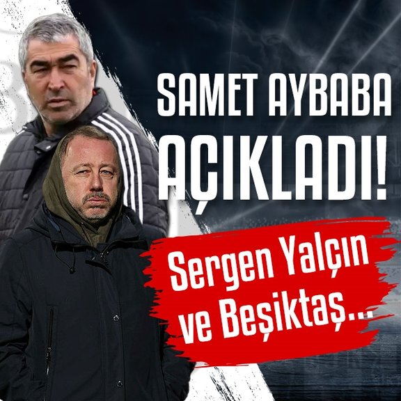 Beşiktaş’tan Sergen Yalçın açıklaması!