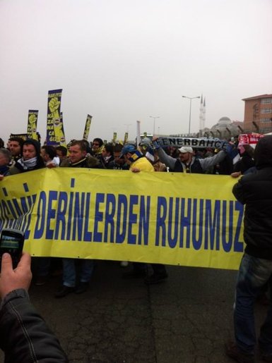 Fenerbahçeliler Silivri’de Taraftar fotoğrafları
