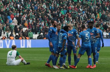 Bursaspor - Çaykur Rizespor maçından kareler