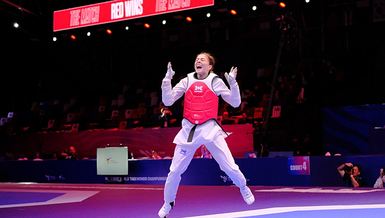 Altın madalya Merve'nin!