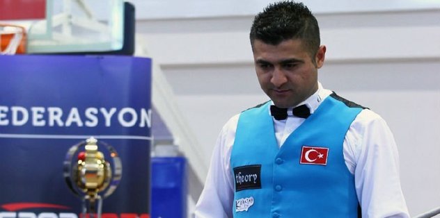 Bilardoda şampiyon Tolgahan Kiraz oldu!