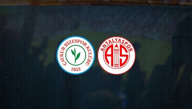 Çaykur Rizespor - Antalyaspor maçı ne zaman, saat kaçta ve hangi kanalda canlı yayınlanacak? | Süper Lig