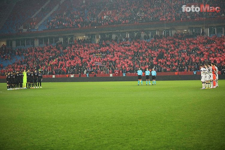 Trabzonspor - Basel maçı öncesi duygulandıran koreografi