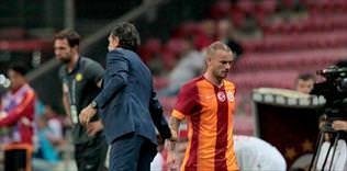 Sneijder'i kick boks yaktı!
