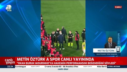 >Buruk Mourinho'ya ne söyledi? Metin Öztürk açıkladı