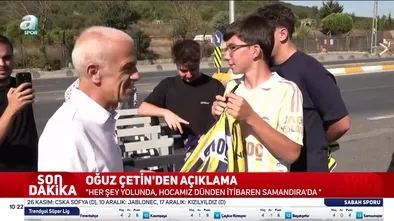 Oğuz Çetin'den, İsmail Kartal açıklaması!
