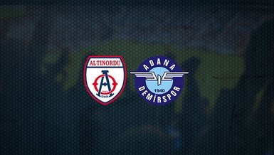 Altınordu - Adana Demirspor maçı ne zaman, saat kaçta ve hangi kanalda canlı yayınlanacak? | TFF 1. Lig